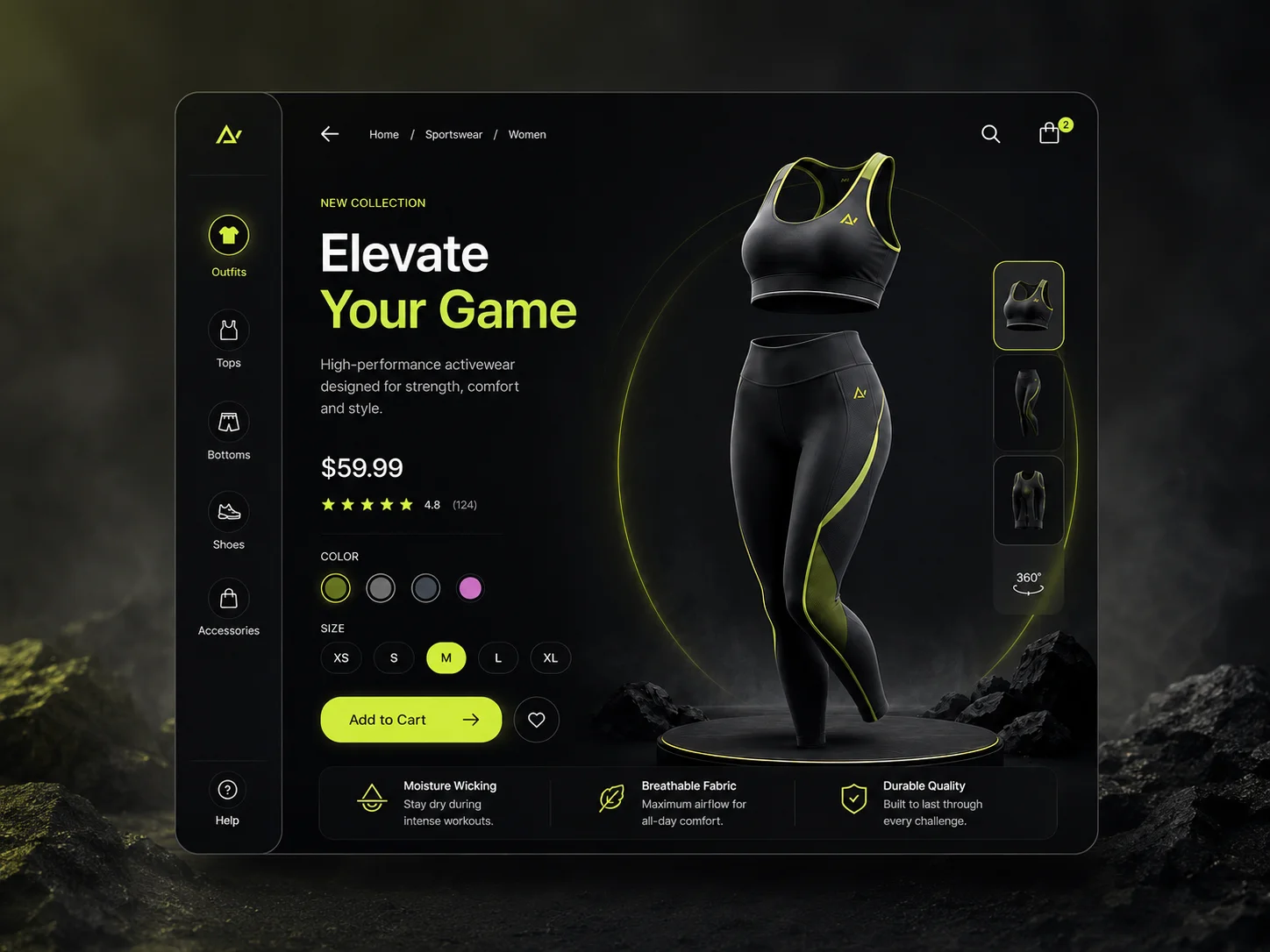 An online store product page